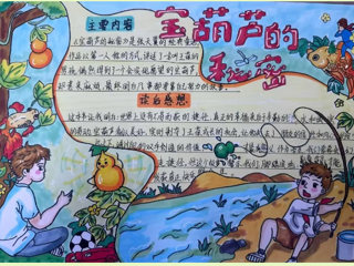 【莲韵书香】书香润童心，共读伴成长——四年级“共读一本书”手抄报活动